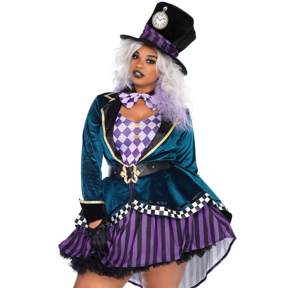 Leg Avenue - Delightful Hatter Costume - Multicolore